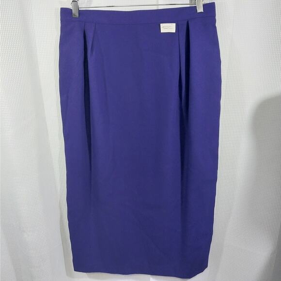 NWT! KB STELLA LOUISE! VIOLET PURPLE 3PC "TOP", JACKET & SKIRT DRESS SUIT!SZ 20W - Picture 5 of 13
